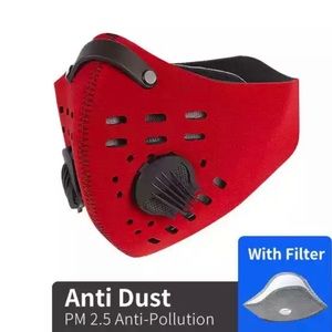 Face mask anti pollution with 2.5 filter